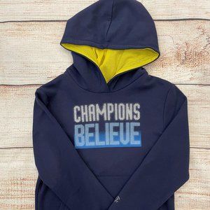 Boys Champion size small Navy pullover